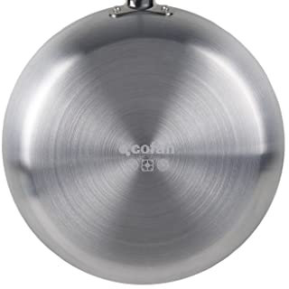 Cofan Sartén Profesional de Acero Inoxidable | Diámetro 24 o 30 cm | Fabricado en Aluminio y Mango de Acero (30 cm)