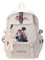 Tongyundacheng Anime Rucksack Bungo Stray Hunde Schüler Schultasche Dazai Osamu Nakahara Chuuya Druck Cartoon Reise Tagesrucksack mit Anhänger für Jungen Mädchen