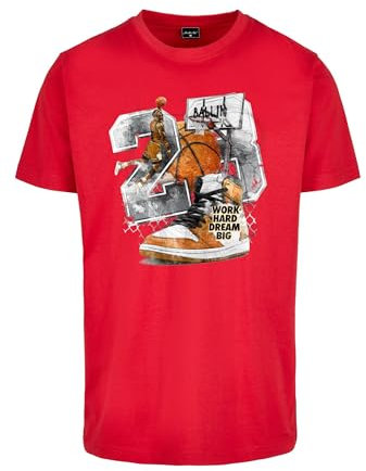 Mister Tee Herren T-Shirt Vintage Ballin Tee cityred XS