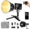 ZHIYUN MOLUS G60 Combo [Official] Video Light 60W, 300g Portable COB LED Continuous Output Light, Bi-Color Photography Lighting Kit, Bluetooth App Control with Bowens Mount Accessories DC Power Supply