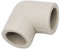 SKIR'CO (2 Stück) Kunststoff Rohrbogen 20 x 20 mm, PP Rohrbogen Rohrverbinder