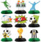 9 Stück Fußball Party Deko Tischdeko Fussball Bienenwabe Mittelstücke Dekoration für Geburtstagsparty Mottoparty Kindergeburtstag Party Geburtstag Partyzubehör Kinderparty