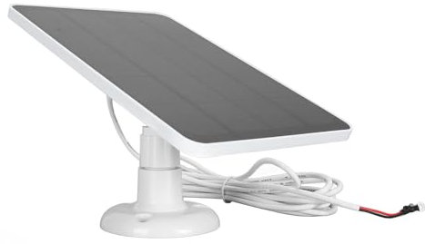 Solar Panel for Ring Doorbell, 10W Solar Panel Camera Charger Compatible with Ring Battery Video Doorbell 2/3/3+/4+, for Nest (CSP4W-O-W)