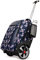 GOTECH Zaino arrotolabile, zaino impermeabile con ruote per pendolari di lavoro e viaggi, zaino a mano, zaino con ruote, Fiore blu., 20IN, Borsa trolley alla moda silenziosa con ruote grandi