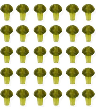 Hook Stops Beads Carp Rig Ring Stoper Fishing Fixing Buffer Accessories Green 100PCS, Terminal Tackle