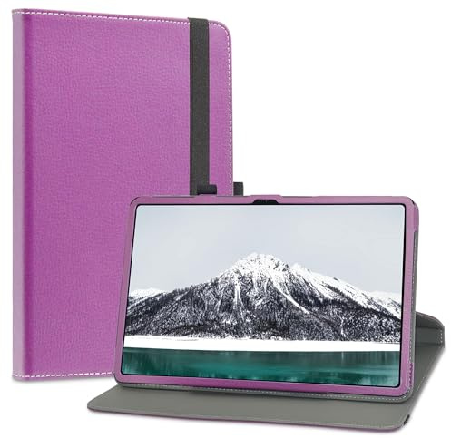 LiuShan pour Honor Pad 9,Slim PU Cuir Etui et Pliable Stand Folio Coque Couverture pour Honor Pad 9 Tablette 12.1 Pouces,Violet