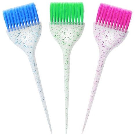 3 unidades set de tinte para el cabello cepillo de peluquería cepillo para colorear el pelo cepillo para colorear el cabello cepillo para teñir el cabello cepillo tinte pelo accesorios aplicador