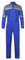 KTWOLEN Herren Arbeitsoverall Rallyekombi Reißverschluss Arbeitsmechanikern Overall Reflektierende Arbeitsanzug Arbeitskombi Arbeitskleidung, Blau, L