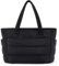 Handtaschen für Damen, Große Kapazität Umhängetasche, Lässige Tote Bag, Vielseitige Henkeltaschen, Wasserdicht Laptoptasche, gesteppte Tragetasche für College, Schule, Arbeit, Reisen,Einkaufen Schwarz