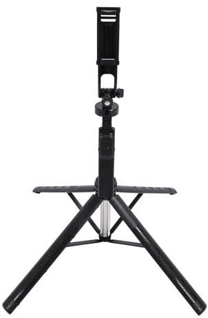 Telefonstativ, Selfie-Stick-Telefonhalter für Tischplatte, 71 Zoll Ausziehbarer Ständer für, für -Telefon, 360°-Drehung, Fernbedienung, Metallrippen, Hohe Festigkeit, 5 Pfund