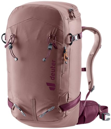 Deuter Women's Freerider Pro 30+10 SL Lightweight Backpack for Multi-Day Ski Touring - Ashrose-Cassis