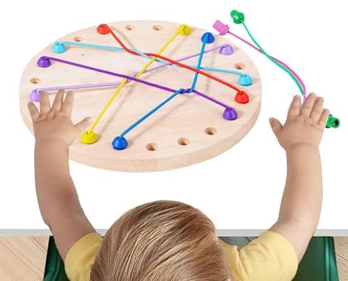 Rope Untangle Game | Toddler Rope Untying Toy,Family Night Toy Set for Girls Boys 3+, Interactive Logical Thinking Training Playset