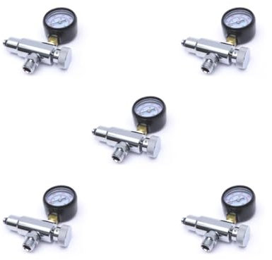 Timcryxient 5 Set Tauch-Atemregler Schwimmen Unterwasser Zwischenmanometer Messing Professionelle Reparatur Einstellwerkzeug Zubehör