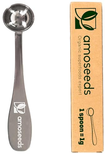Messlöffel für Tee | 1-Gramm-Dosierung | Edelstahl 18/10 | Premium-Qualität