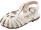 Schuhe 23 durchbohrte Baby Prewalker Sandalen Krippe rutschfeste weiche Baby-Schuhe Sandalen 28 (Z4-White, 18-24 Months)