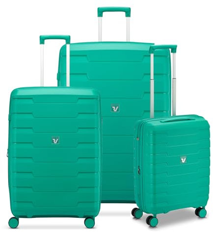 RONCATO Skyline 2.0 Kofferset (Großer, Mittelgroßer, Kabinen) Minze
