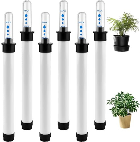 6 Stück Wasserstandsanzeiger Pflanzen,Gießanzeiger,Wasserstandsanzeiger,Pflanzen Wasserstandsanzeiger,Gießanzeiger Zimmerpflanzen,Wasserstandsanzeiger Hydrokultur,Hydrokultur Wasserstandsanzeiger