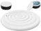 Couvercle De Spa Gonflable Rond De 145 Cm,Couverture De Spa pour Bain À Remous, Couvercle Spa avec Valve De Gonflage Et De Dégonflage Rapide Et Facile, Anti-Neige Et Isolée