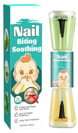 Anti Morsure d'Ongles | Anti-Morsure pour Arrêtant le Grignotage et la Succion de Pouce,Stylo Protecteur Naturel de Manucure Prévention pour Bébé et