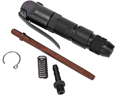 Vistreck Professional Air Hammer Gun - Handheld Pneumatic Rust Remover Tool PT1/4in with Shovel Attachment