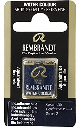 Rembrandt Watercolour Pan Indanthrene blue 585 (05865851)
