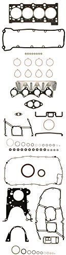 AJUSA 50184200 Dichtungsvollsatz Motor mit Zylinderkopfdichtung mit Ventilschaftabdichtung Kompatibel mit BMW 3 Limousine E46