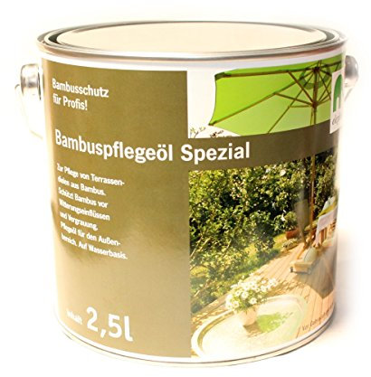 Elephant Bambus-Pflegeöl Spezial, für CoBAM-Terrassendielen, Espresso (2.5 Liter)
