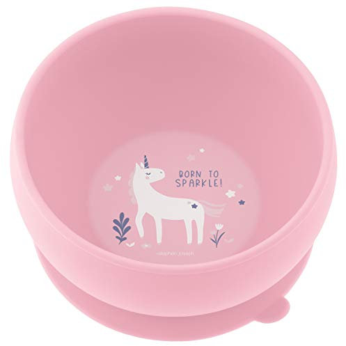 Stephen Joseph Bols en silicone motif licorne.