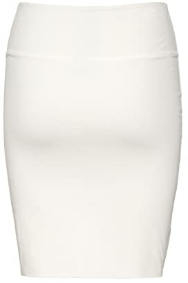 KAFFE Damen Rock Penny Damen Rock Knielang Midirock Jersey Pencil Penny Skirt Strechy Bleistiftrock Normale Passform