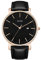 BUREI Herrenuhr, Minimalistisch Analog Quarz Uhr Wasserdicht Ultradünne Herrenuhr Lederarmbanduhr, Männergeschenk.