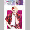 Imagicom Justin Bieber Wandaufkleber, PVC, Mehrfarbig, 42.5x30.5