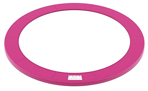 SONGMICS Trampolin Randabdeckung, Federabdeckung in Standardgröße für 366 cm Trampoline, Ø 366 cm, 30 cm breit, UV-resistent, reißfestes Trampolinzubehör, Randschutz, pink STP012P01