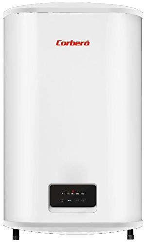Corbero - Termo Eléctrico | CTM750FL | Capacidad 74L | Potencia 2000W | Eficiencia Energética | Fácil Instalación, Blanco, Acero Inoxidable