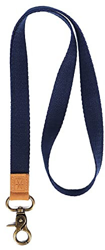 HEZEN Coole Lanyards, Halsband-Schlüsselanhänger, Hals-Lanyards für Schlüssel, Brieftaschen und Ausweishalter (Blau)