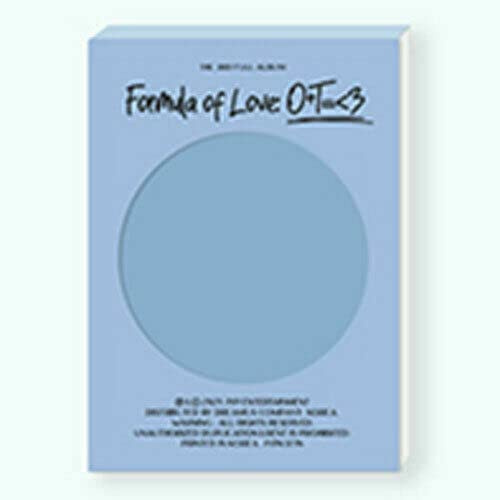 TWICE FORMULA OF LOVE: O+T=<3 3rd Album ( STUDY ABOUT LOVE ) Ver. 1ea 1ea Photo Book+1ea Index Photo Paper+2ea Scientist ID Card+1ea D.I.Y Sticker+ETC+2ea STORE GIFT CARD