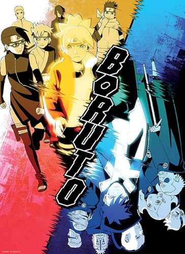 GB Eye - BORUTO Poster Konoha vs. Kara (52 x 38 cm)