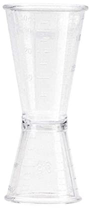 WAITLOVER Resin Cocktail Bar Measurer Jigger Double Spirit Shot Short Measuring Cup For Home Accessories Club Bar Party Mixer Bar Drink