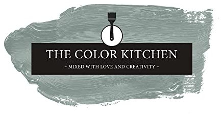 Livingwalls THE COLOR KITCHEN universelle Wandfarbe - Malerfarbe für Wohnräume und Arbeitszimmer - matte Innenfarbe in Grün - 2,5l Deckfarbe in TCK3009