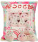 HXPLN Hase Plüsch Kissen, Abnehmbare Hase Plüsch Spielzeug,Pudding Hase Kissen,Tasche von Hase Plüsch, Niedliche Hase Kuscheltier Dekoration Geschenke für Jugendliche, Mädchen, Kinder (6 Bunte Hasen)