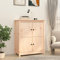 UTSRABFA Küchenschrank Flurschrank Barschrank Regalschrank Sideboard 83x41,5x100 cm Massivholz Kiefer Geeignet für Flur, Arbeitszimmer, Küche, Esszimmer