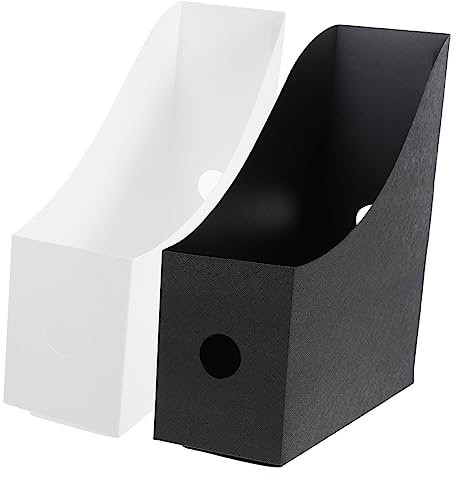 Gogogmee 2 Stück Datei Aufbewahrungsbox Verschleißfester Datei Organizer Multifunktions Datei Organizer Tisch Magazin Aktenhalter Buch Organizer Studenten Magazin Aktenhalter
