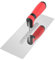 QWORK® Frattazzo per intonaco in acciaio inox - 280x107 mm - Supporto in alluminio e impugnatura ergonomica