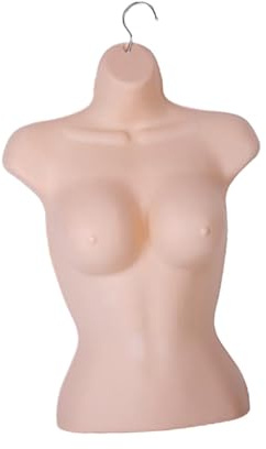 kowaku Damenmode Torso mit Praktischer Aufhängung, Hautfarbe