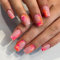 24Pcs Square False Nails Short - Nude Gradient Press on Nails - Fake Nails with Glue - Stick on Nails French Tip - Full Cover Acrylic False Nails & Accessories Nails Art for Women