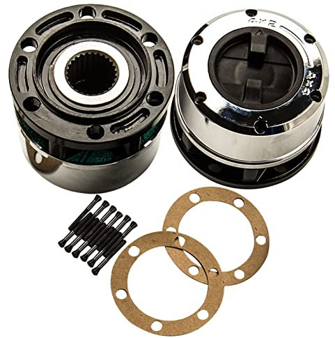 Pexorin 2 Set 26T Manual Locking Hub Pair, for Kia, Sportage 4WD 4x4 12 Bolts 1995-2002 12 Bolts Hubs' Cap Wheel Lock Nut