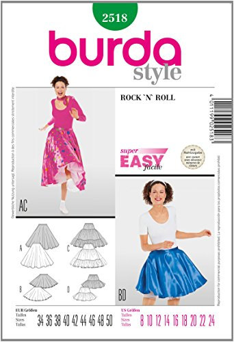 Burda Schnittmuster 2518 Gr. 34-50