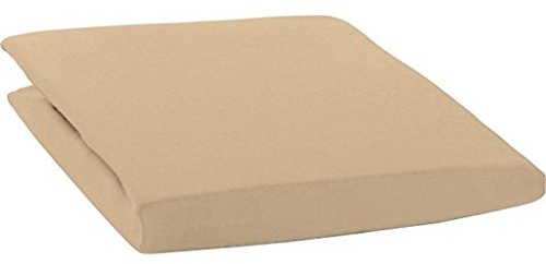 ESTELLA Spannbetttuch Feinjersey | karamel