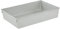 keeeper Recipiente organizador, Combinable con otros recipientes, Plástico resistente (PP), 23 x 15 x 5 cm, Pepe, Plateado
