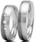 585 Palladium 925 Silber Eheringe R-944 - Shadow Line PD/Silber