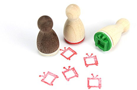 Stemplino Mini Stempel TV - Fernseher